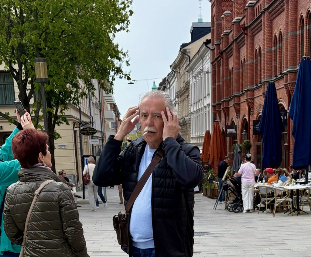 Smoking kills 8 million people every year. Here is one who doesn't care.